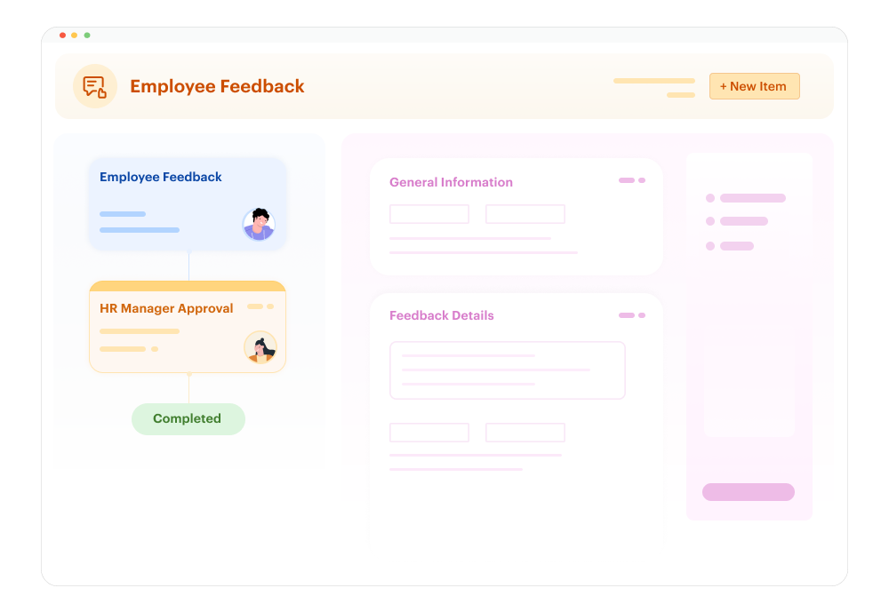 Employee Feedback Workflow Automation Template | Kissflow